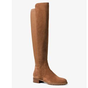 Joanie Over-The-Knee Suede Boot -- Size: 5